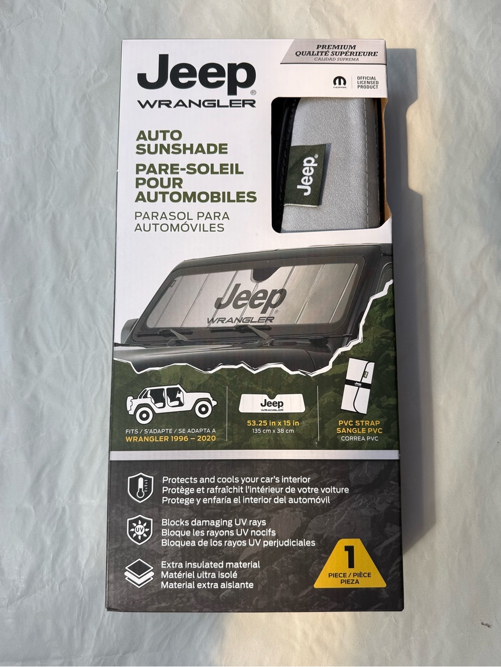 Wrangler Sunshade - 1996-2020